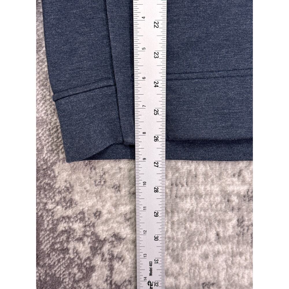 Lululemon City Crew Sweatshirt Medium Mens Barrys Fitness Blue Pullover - Picture 7 of 9